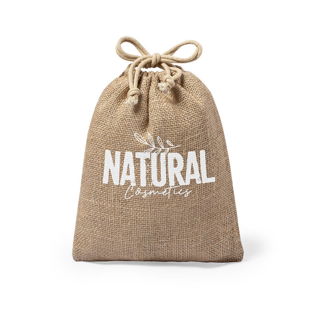 Impresas de Bolsitas de Yute Biodegradables 290 gr / m2