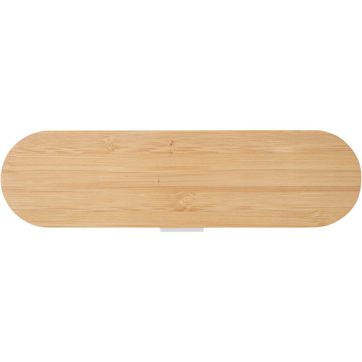 Juegos de cubiertos de 5 piezas con caja de almacenaje y tapa de bambú