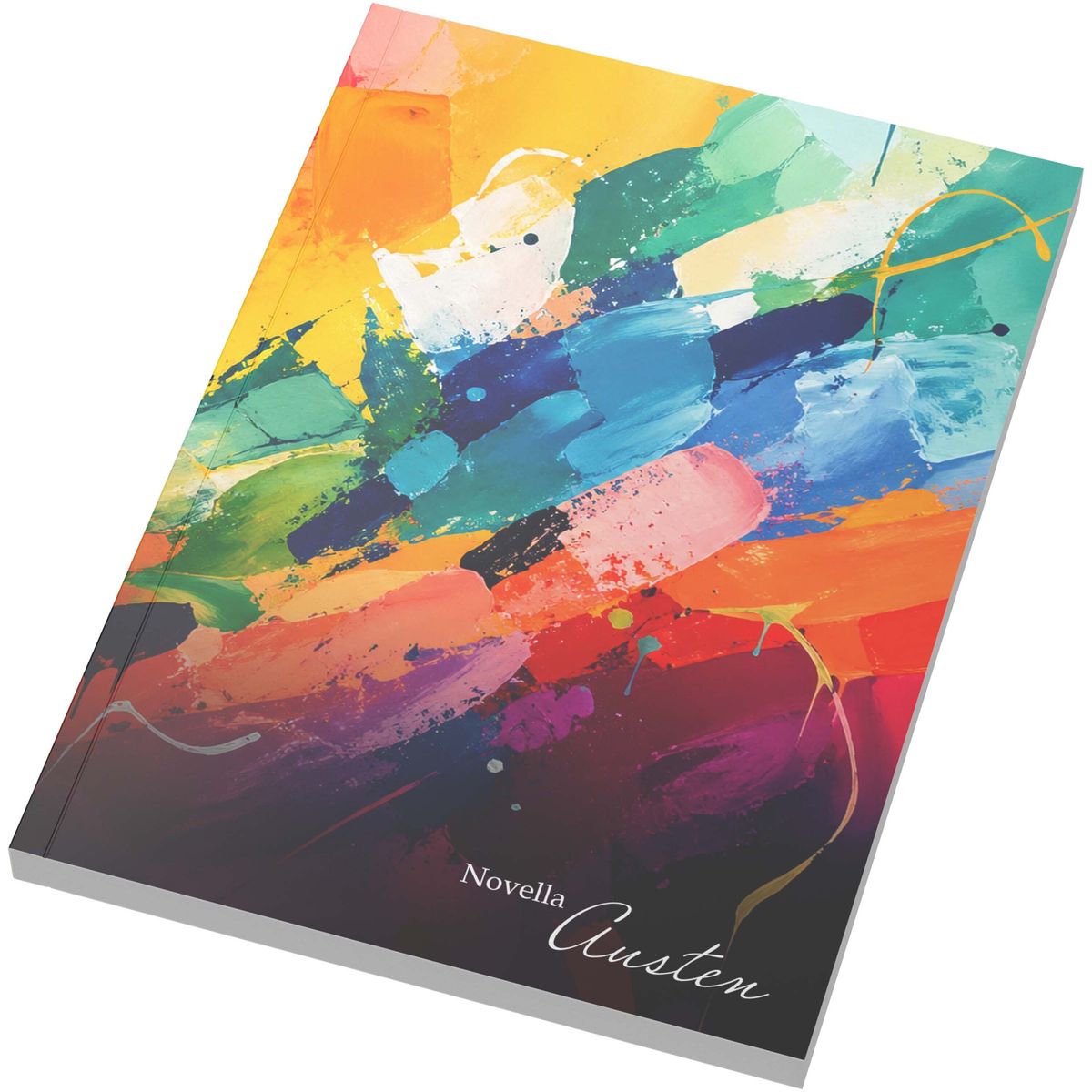 Cuadernos A5 de tapa blanda, 100 hojas de rayas