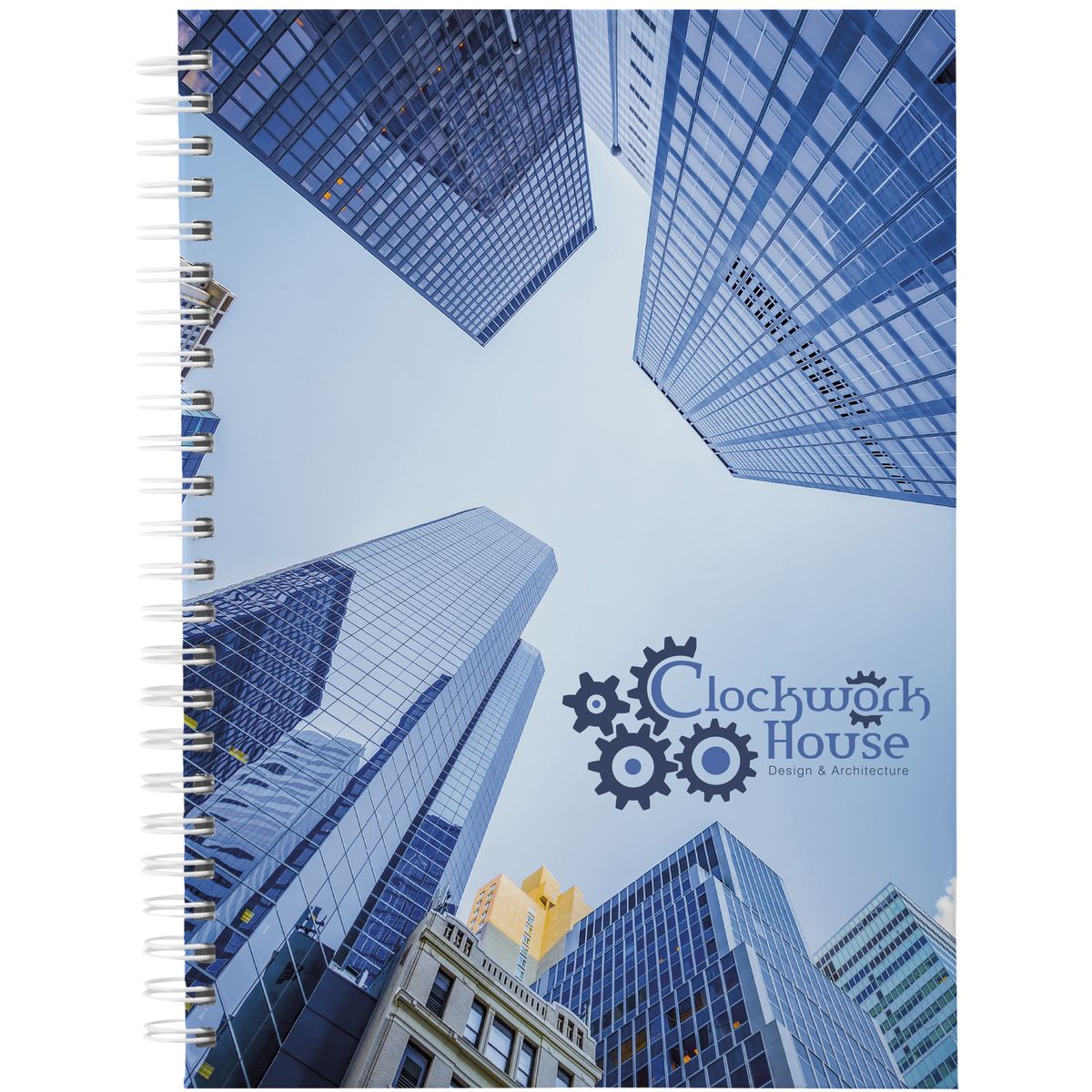 Cuadernos de espiral A5 de tapa dura, 80 hojas