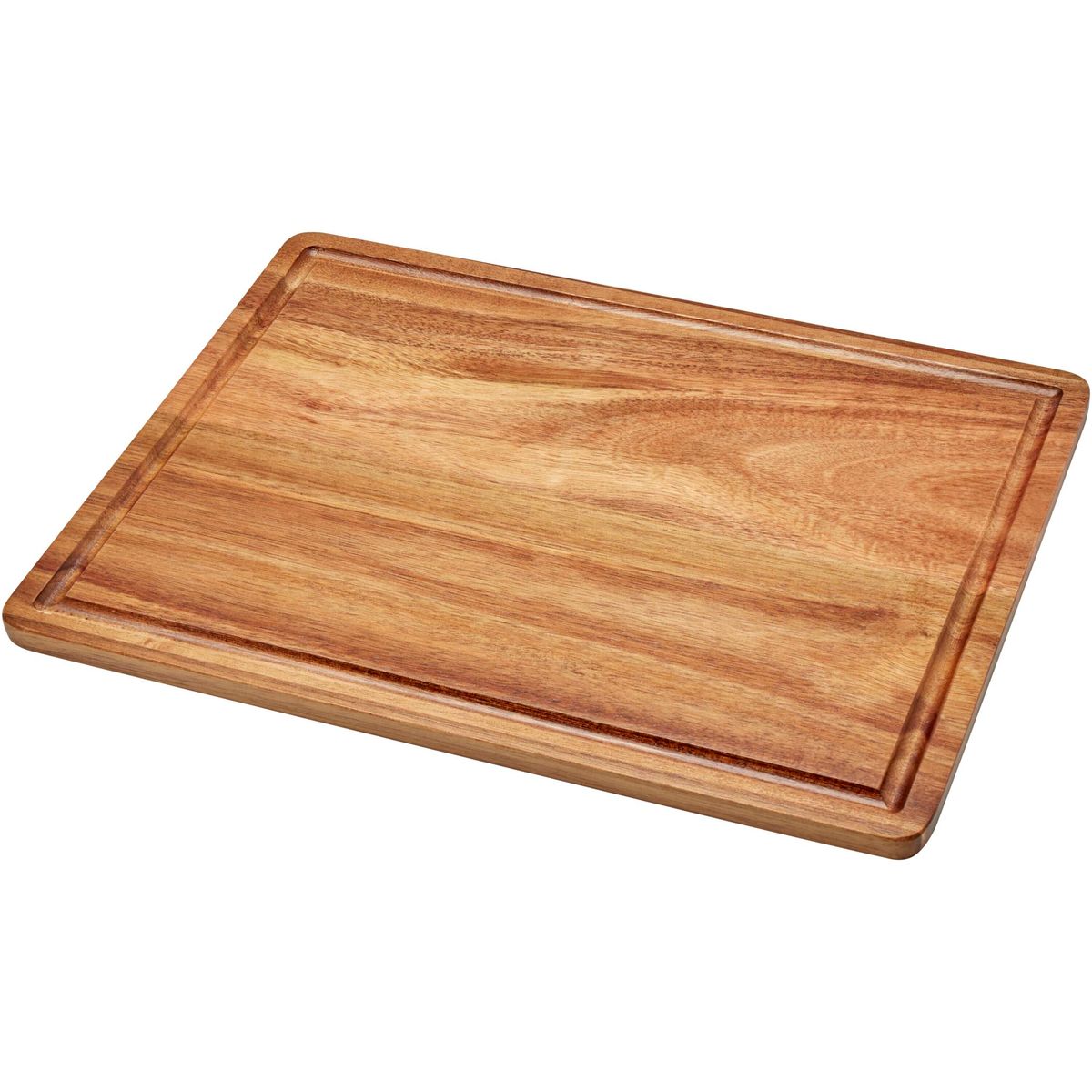Tablas de cortar de madera de acacia de 32 x 24 cm