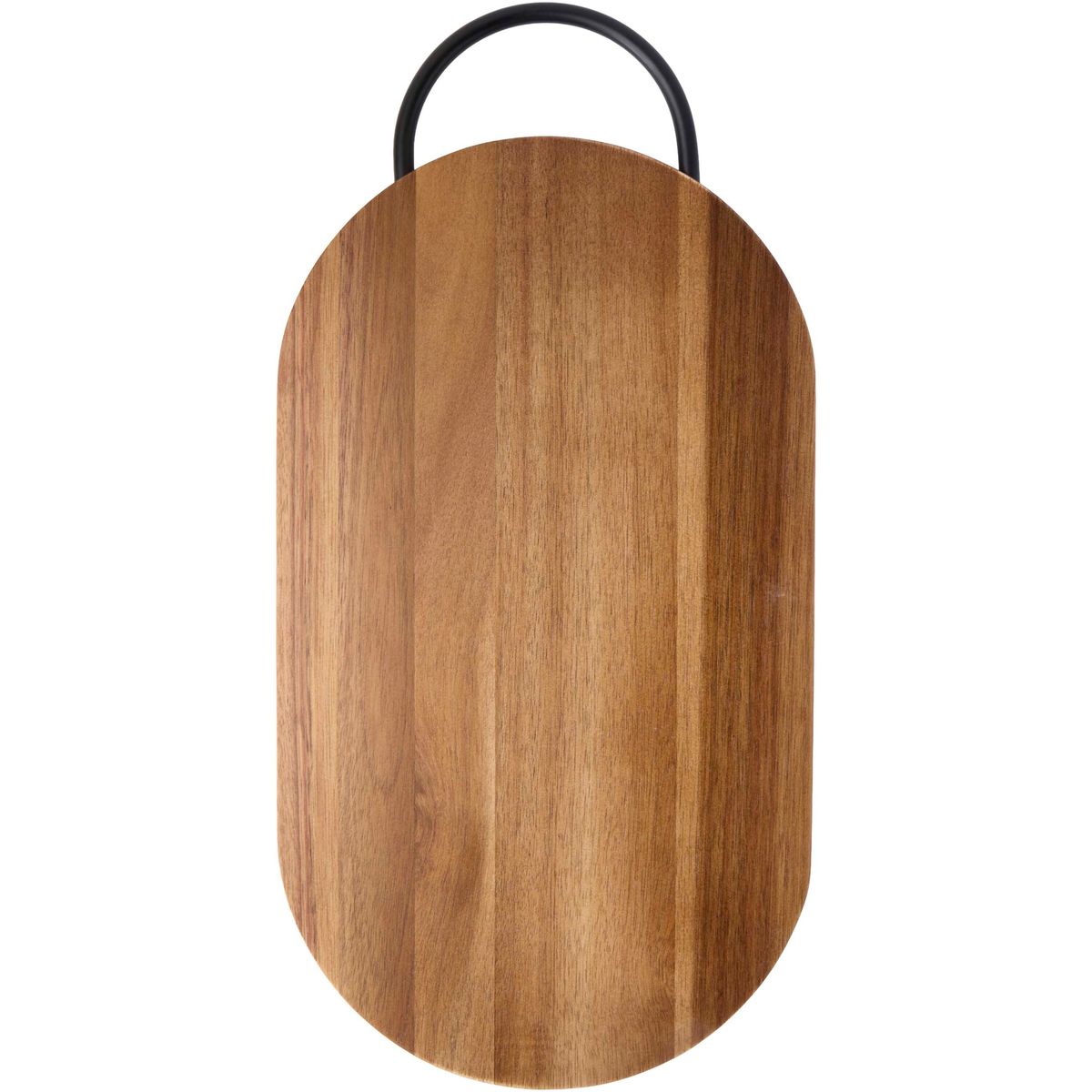 Tablas de cortar de madera de acacia con cuchillo de pan, 35 x 20 cm
