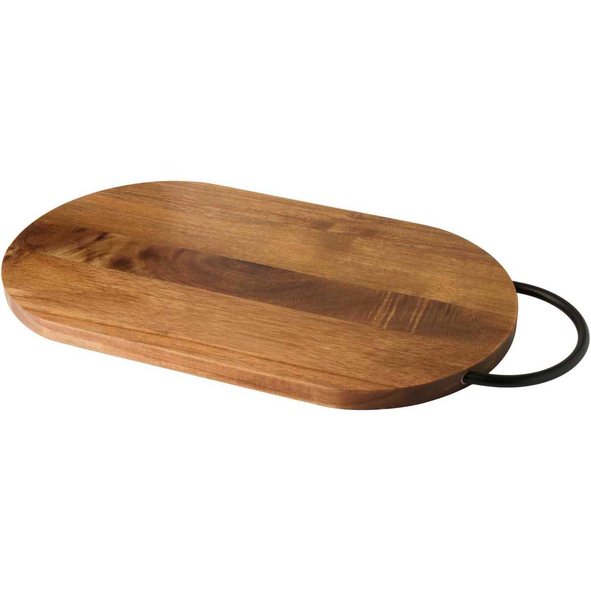 Tablas de cortar de madera de acacia con asa, 30 x 20 cm
