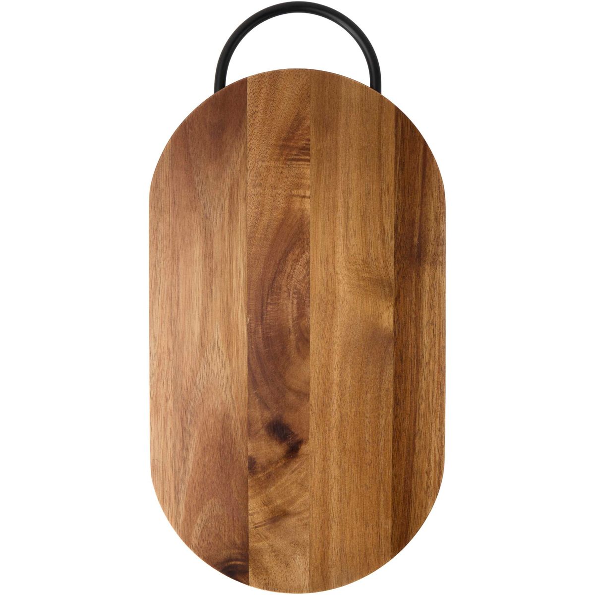 Tablas de cortar de madera de acacia con asa, 30 x 20 cm