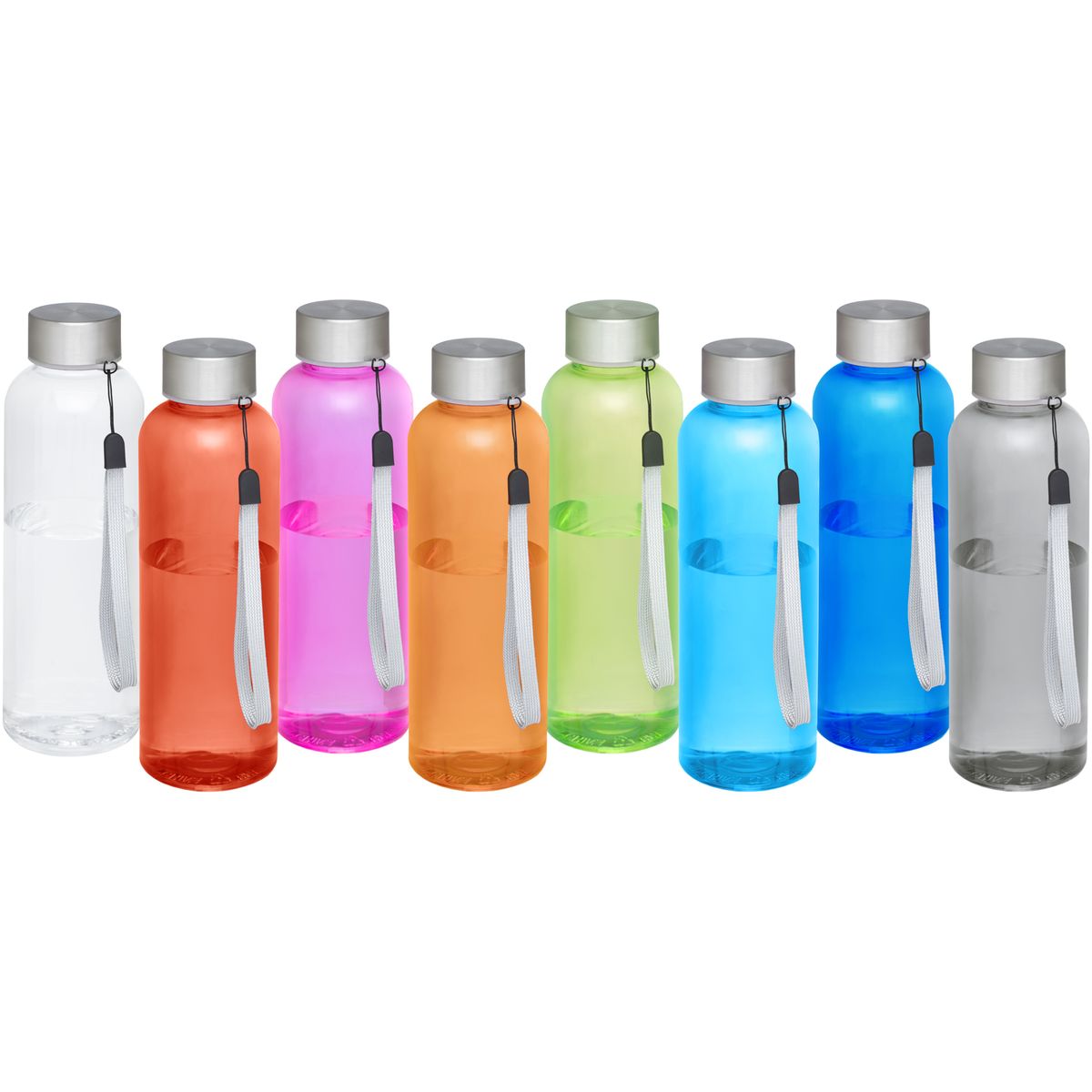 Botellas de plástico resistentes a roturas de 500 ml con correa de transporte