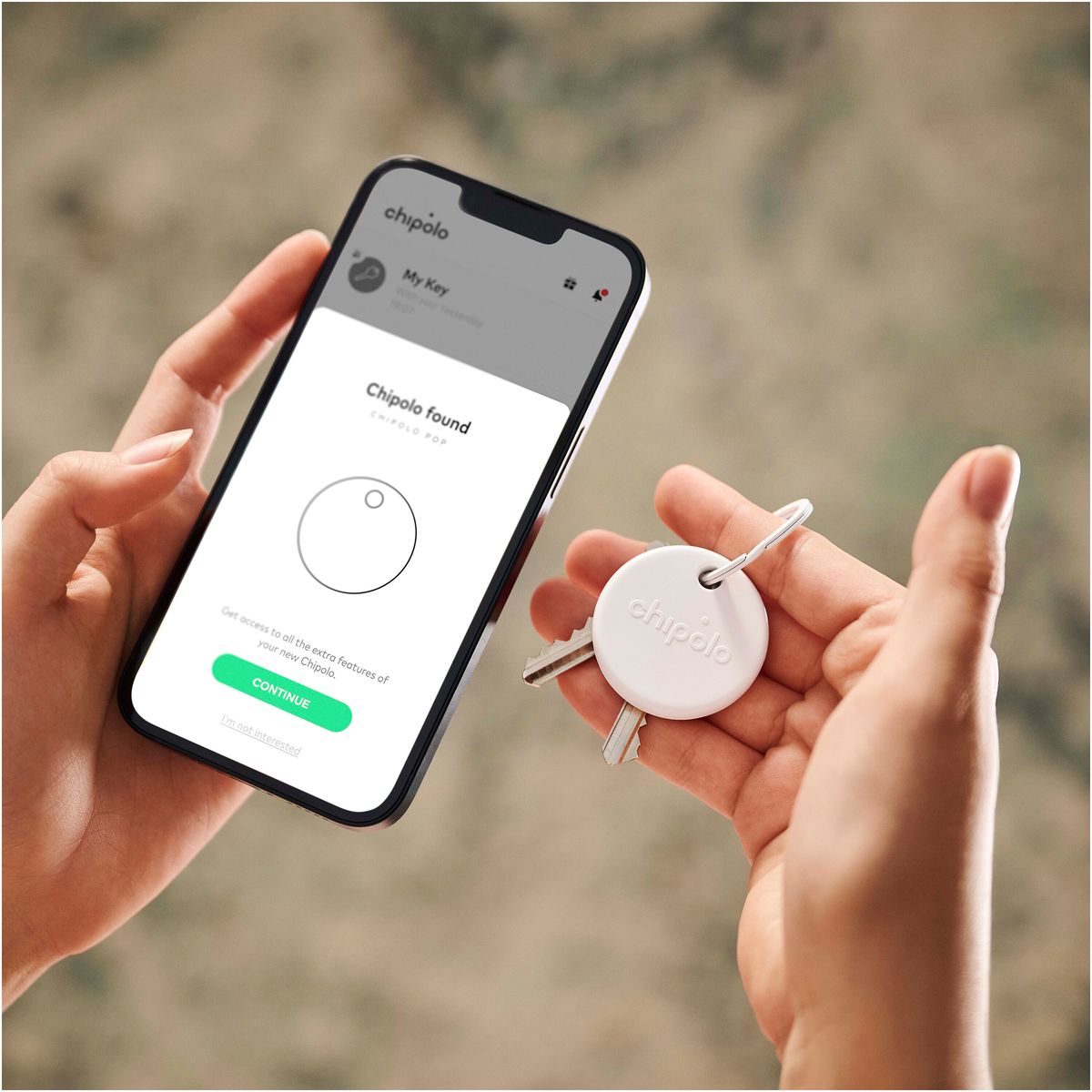 Localizadores Chipolo para Apple Find My y Android