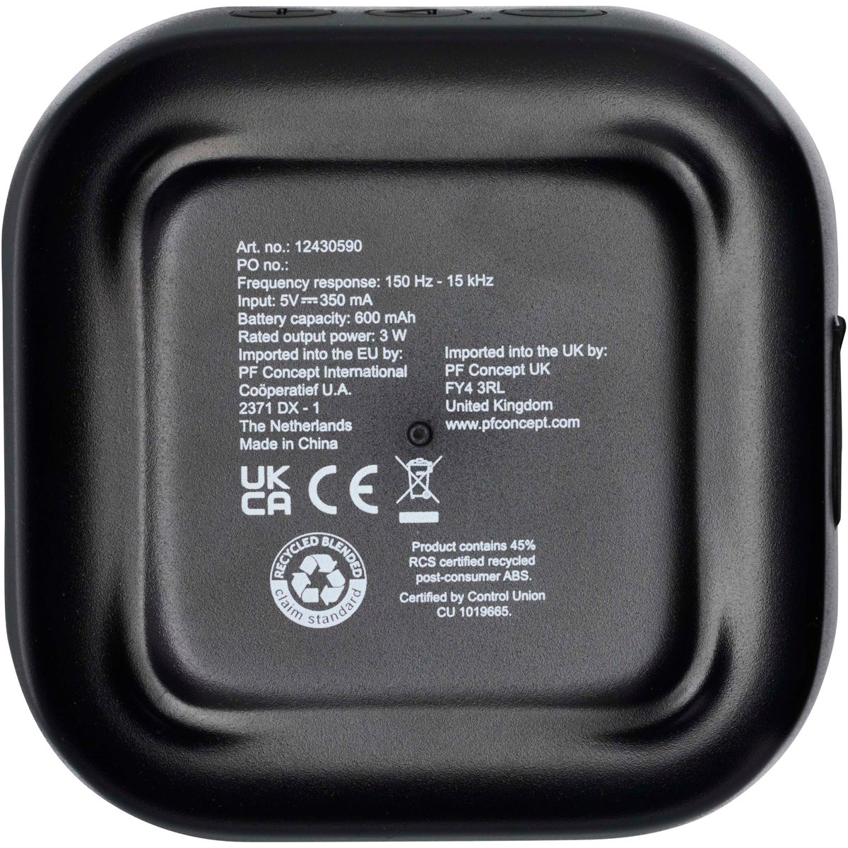 Minialtavoces inalámbricos de 3 W de plástico reciclado
