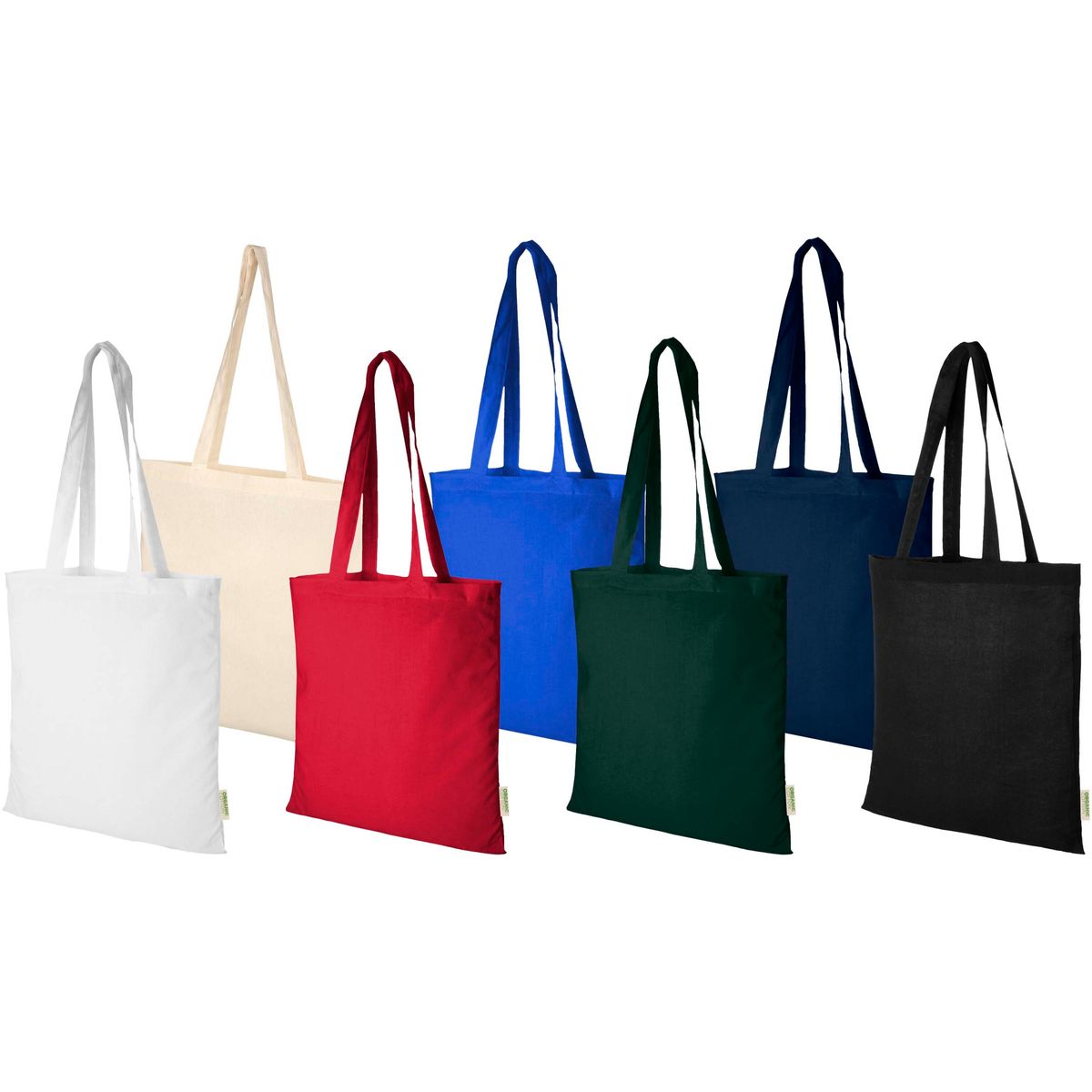 Bolsas de algodón orgánico de 140 g/m², 7 litros