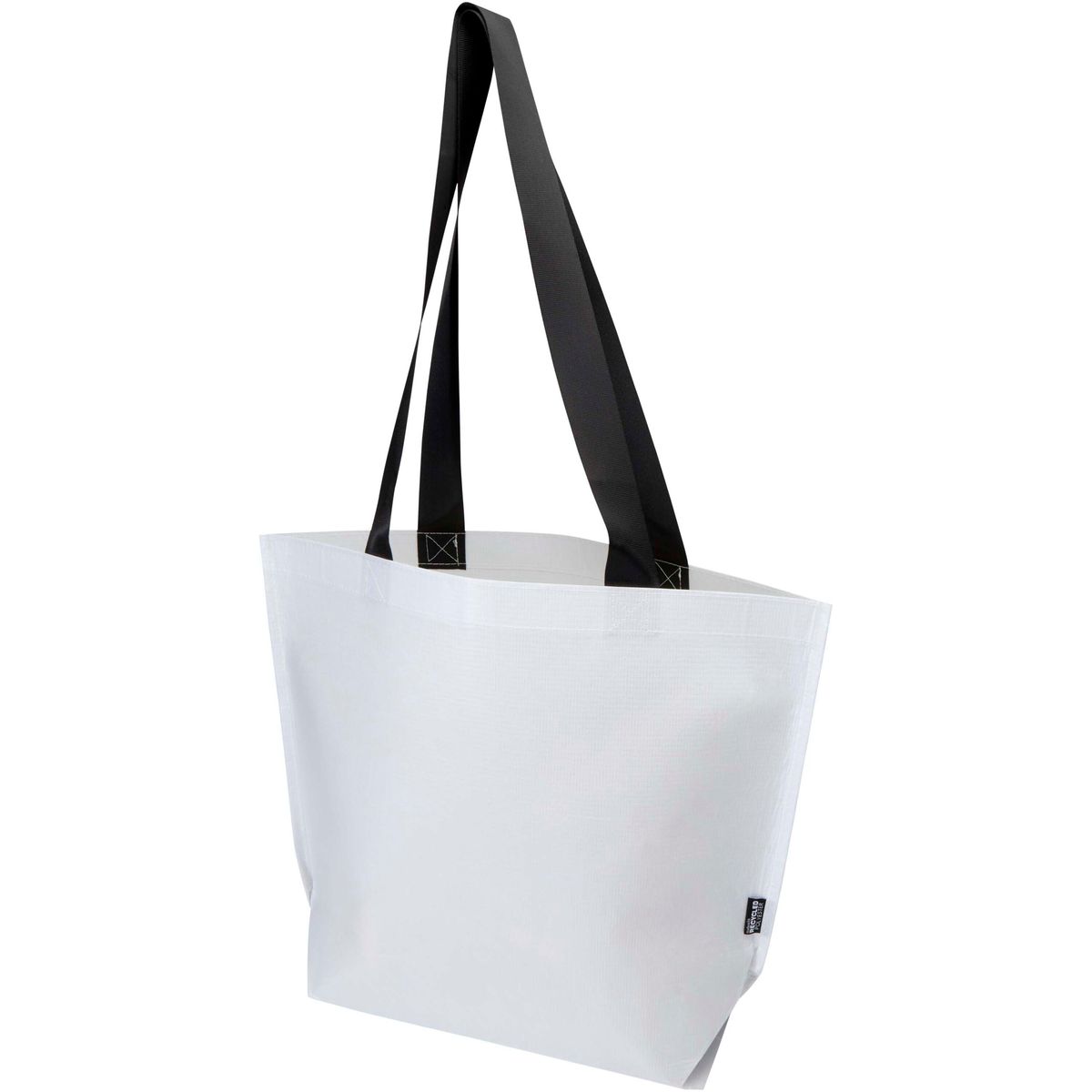 Bolsas con asas recicladas de doble laminado, 18 litros