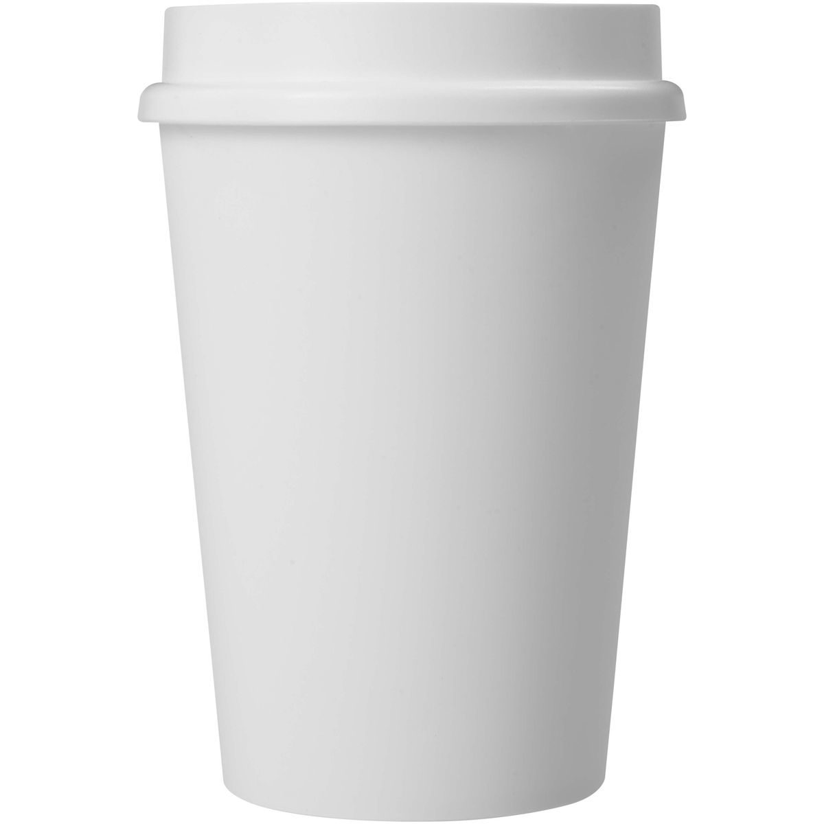 Vasos de café para llevar de pared simple de 300 ml con tapa 360°