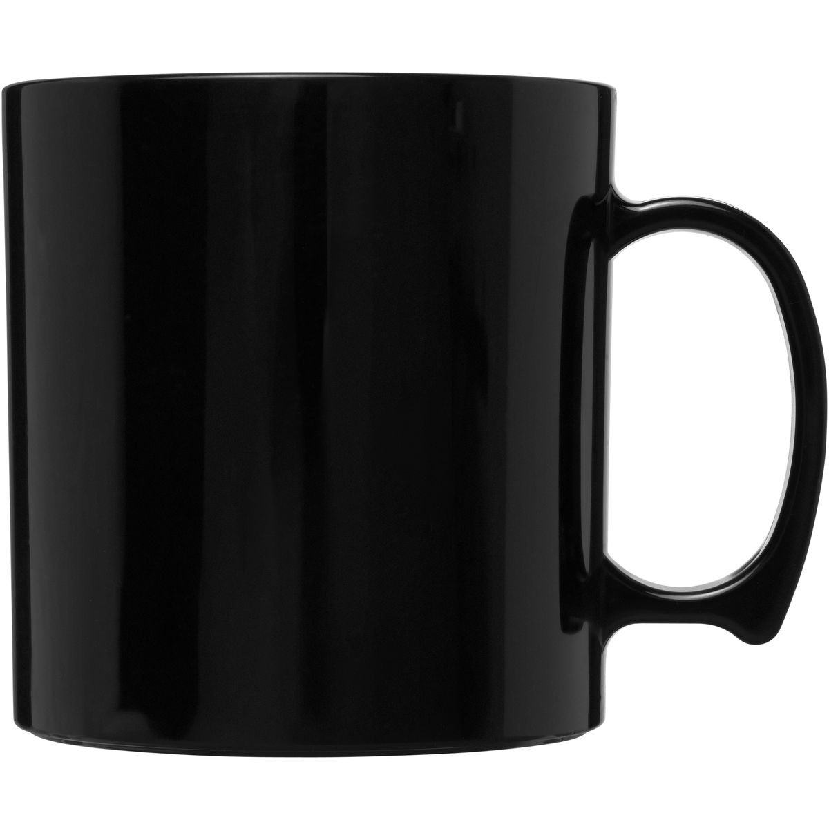 Tazas de plástico de pared simple de 300 ml, 8,5 cm de alto