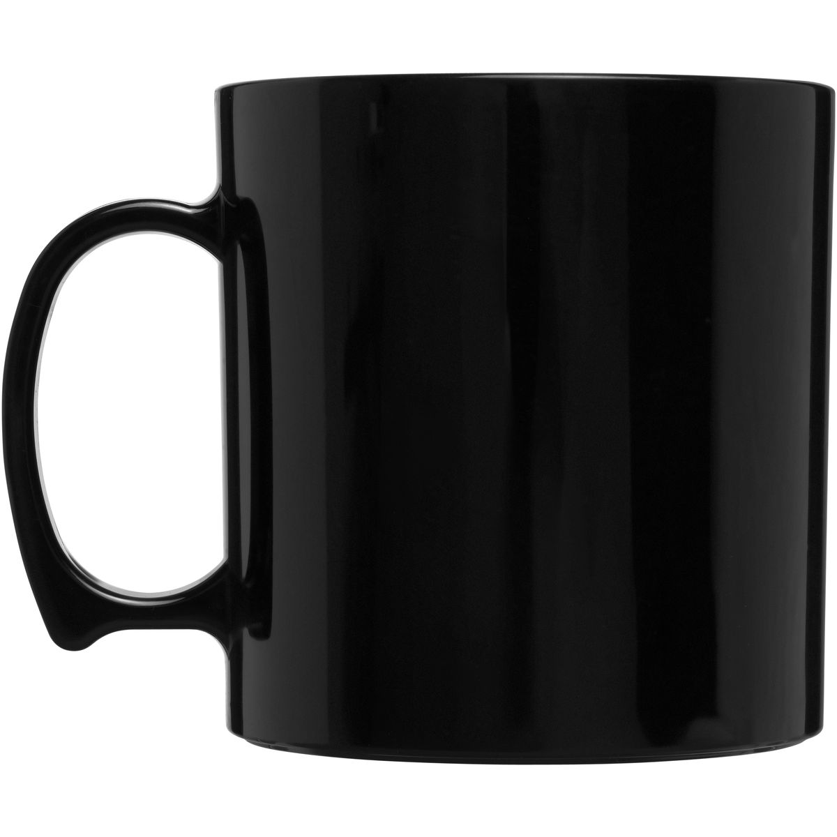 Tazas de plástico de pared simple de 300 ml, 8,5 cm de alto