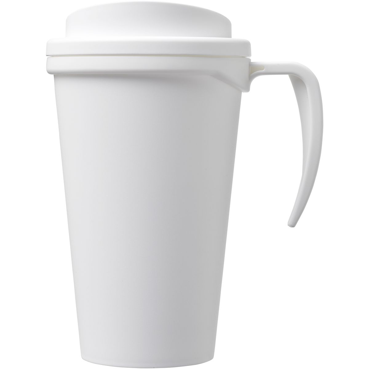 Tazas térmicas de plástico con tapa de rosca, 350 ml