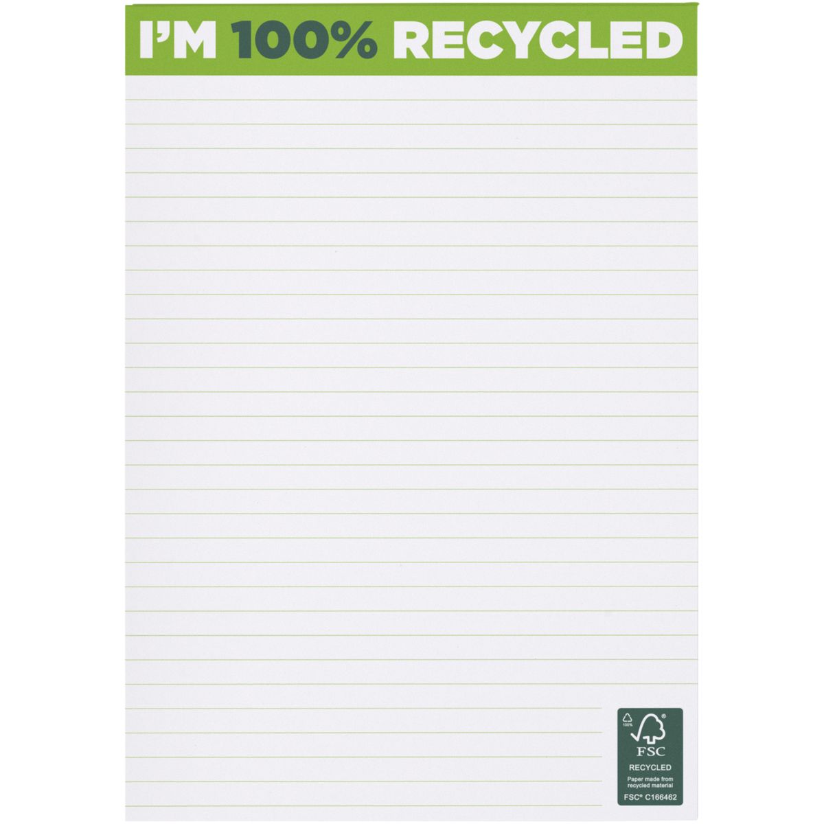 Blocs de notas A5 reciclados, 80 g/m²