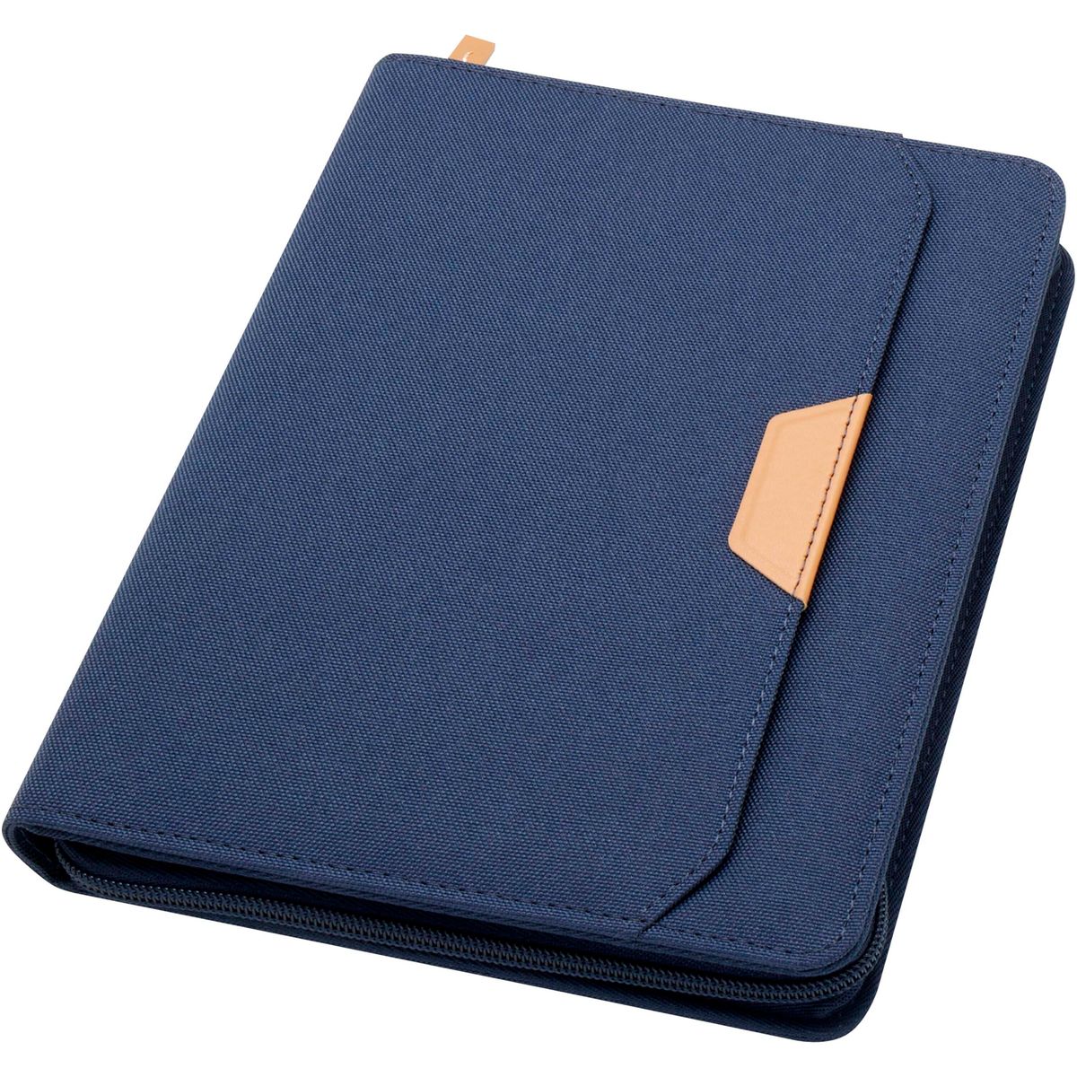 Carpetas portafolios A5 recicladas con cremallera y bolsillo de fuelle