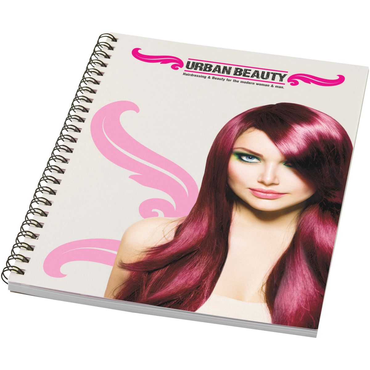 Cuadernos de espiral A5 reciclados con tapa de cartón, 50 hojas