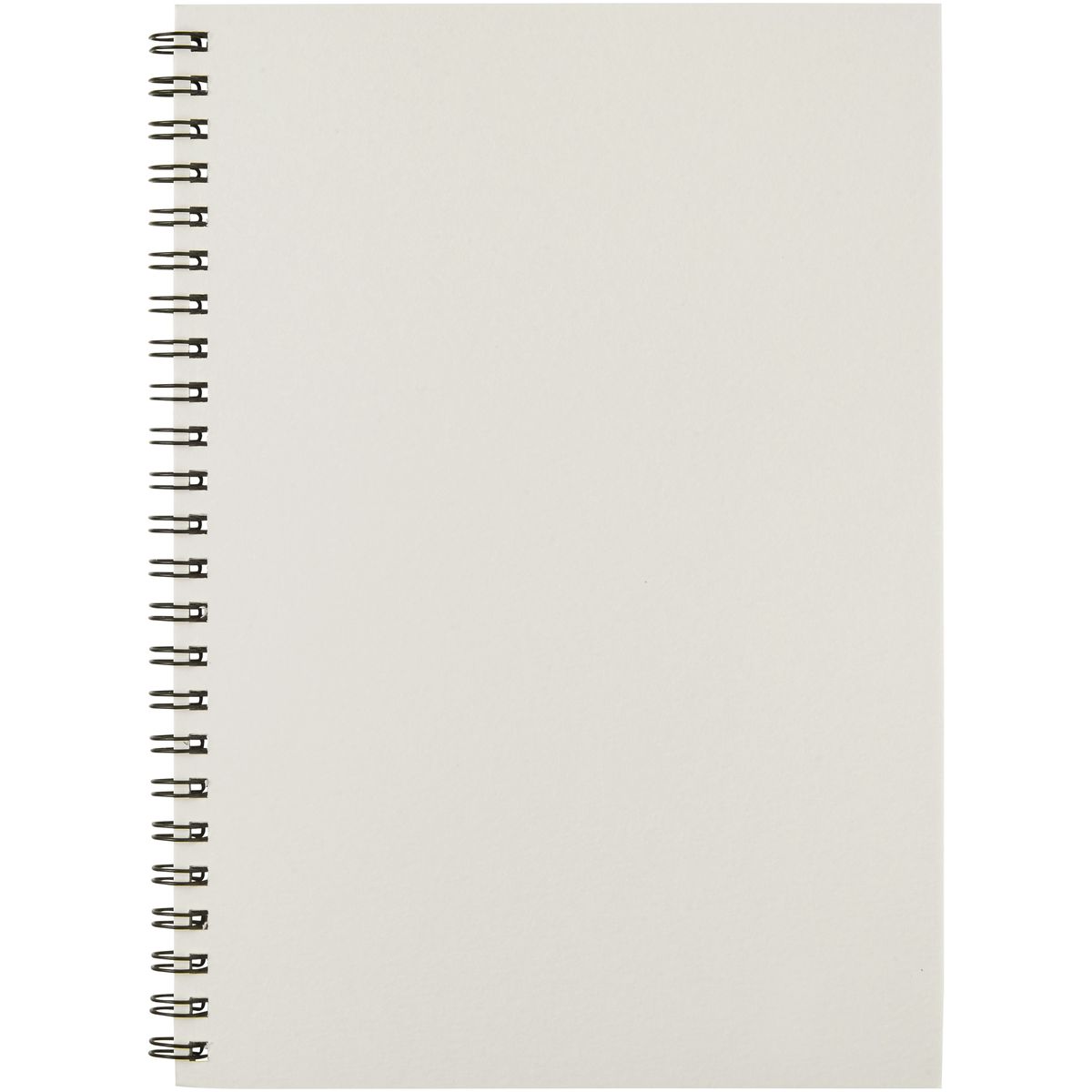 Cuadernos de espiral A5 reciclados con tapa de cartón, 50 hojas