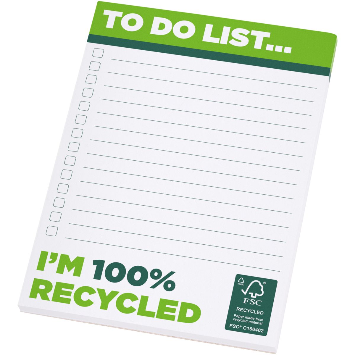 Blocs de notas A6 reciclados, 80 g/m²