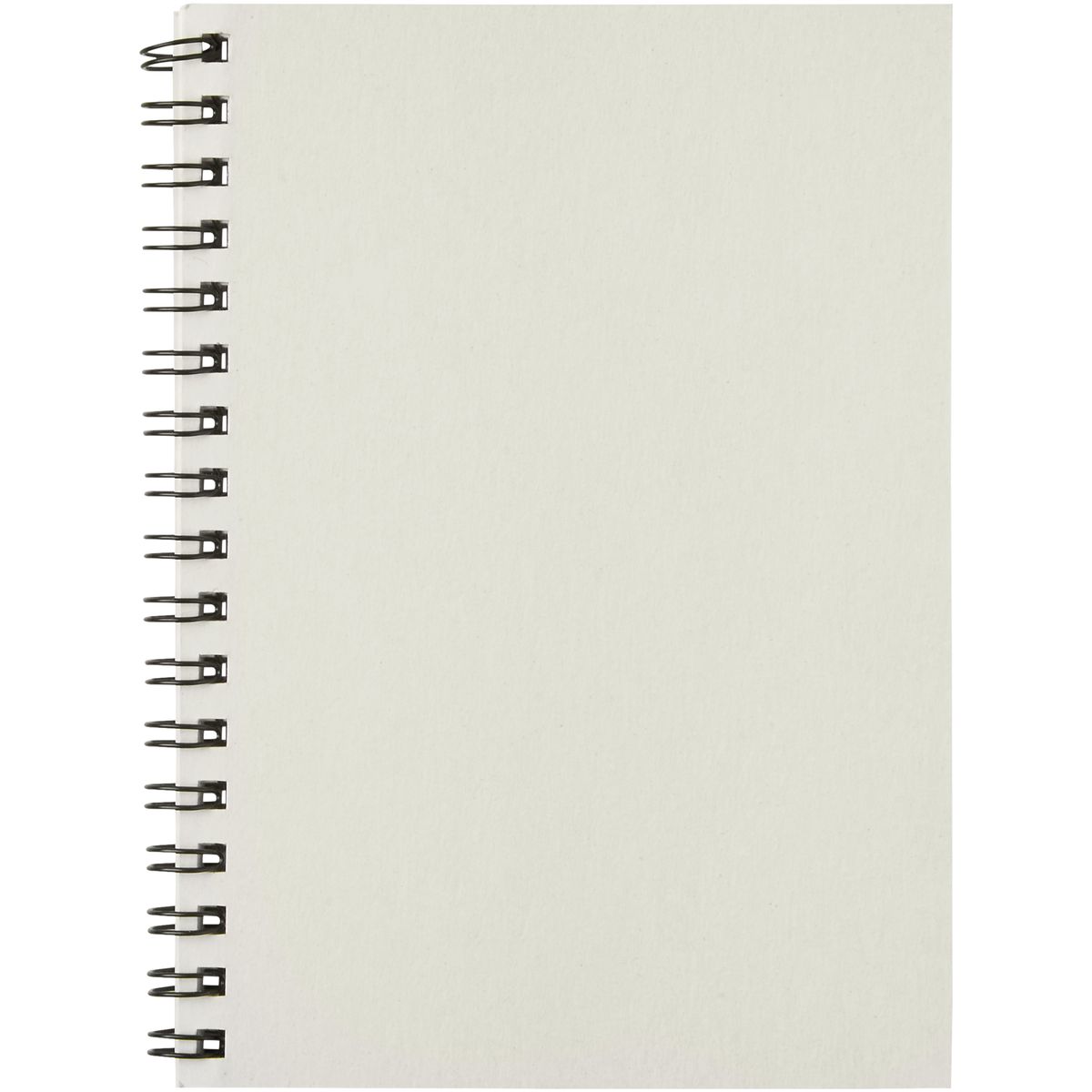 Cuadernos de espiral A6 reciclados con tapa de cartón, 50 hojas