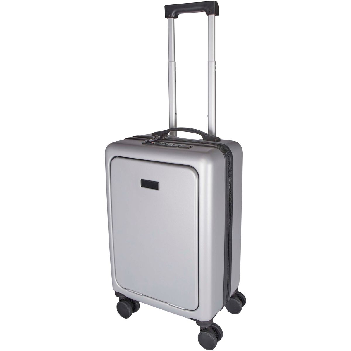 Maletas trolley de cabina recicladas de 20 pulgadas con compartimento para portátil, 40 litros