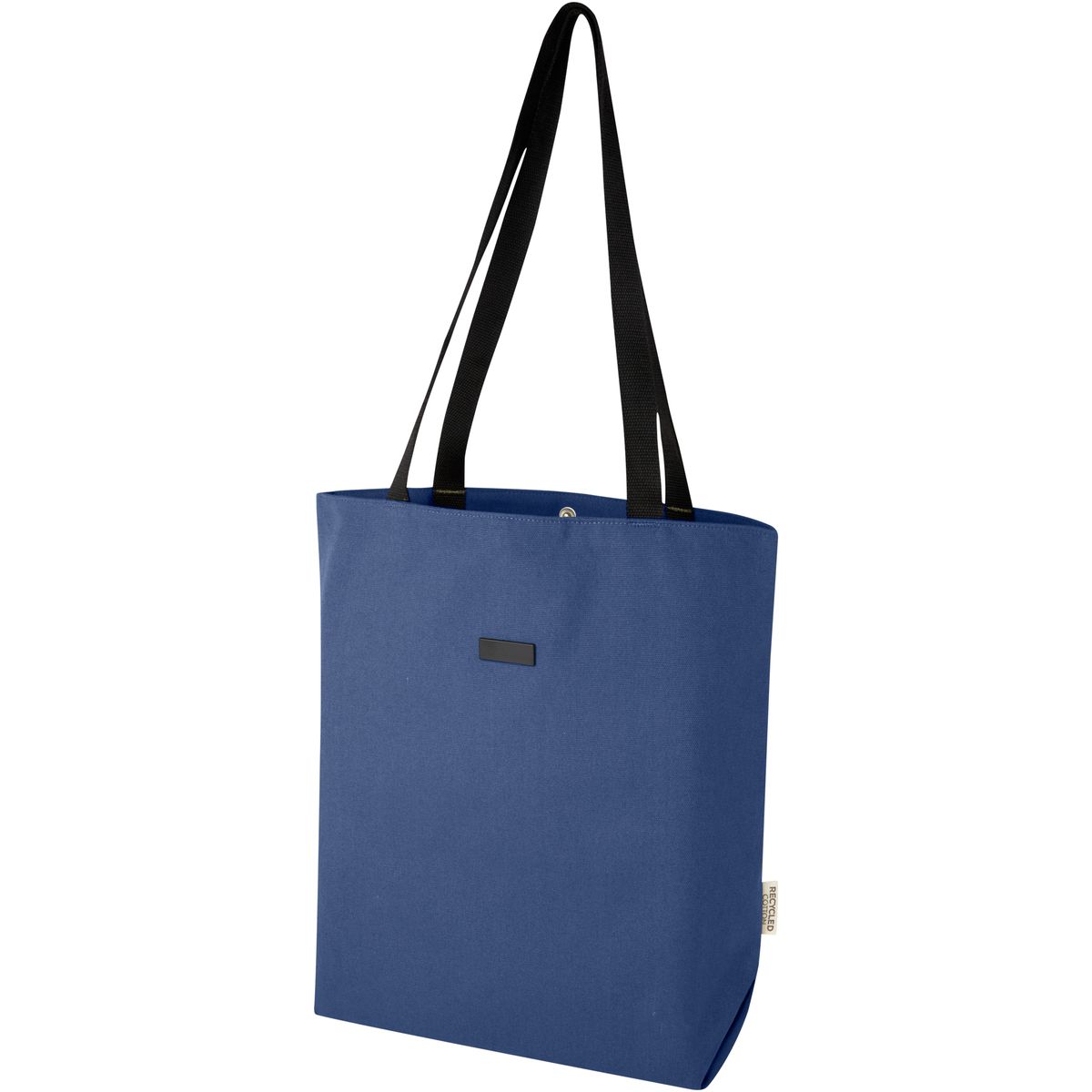 Bolsas de lona recicladas con compartimento para portátil de 15 pulgadas, 14 litros