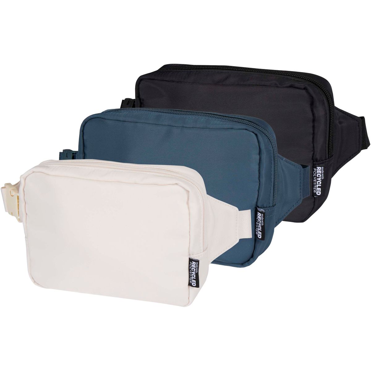 Bandoleras de viaje recicladas, 1 litro