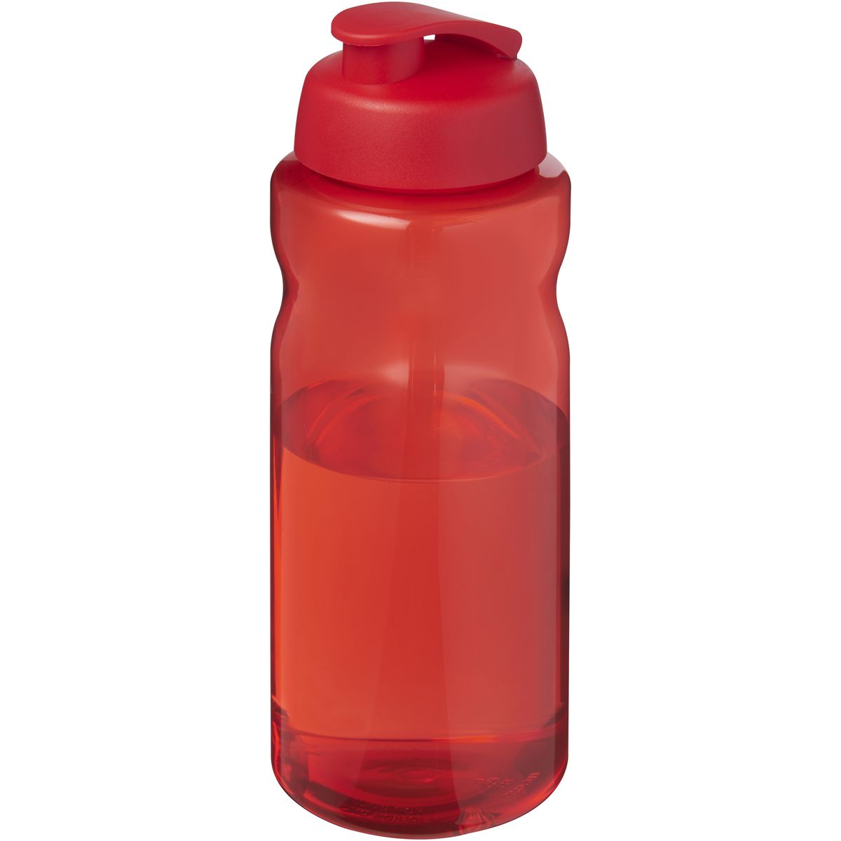 Botellas recicladas de 1 litro con tapa abatible