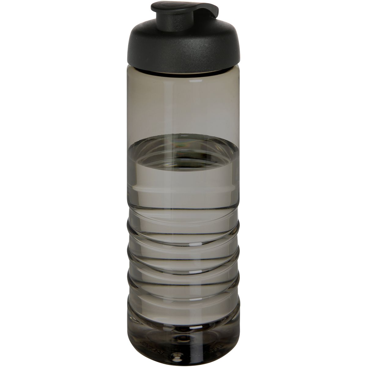 Botellas recicladas de 750 ml con tapa abatible