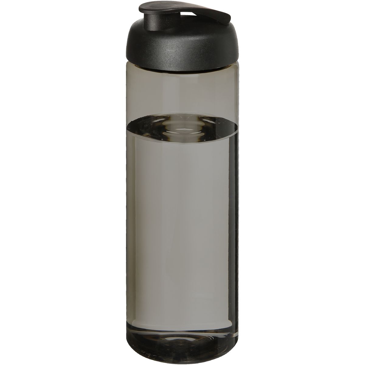 Botellas recicladas de 850 ml con tapa abatible