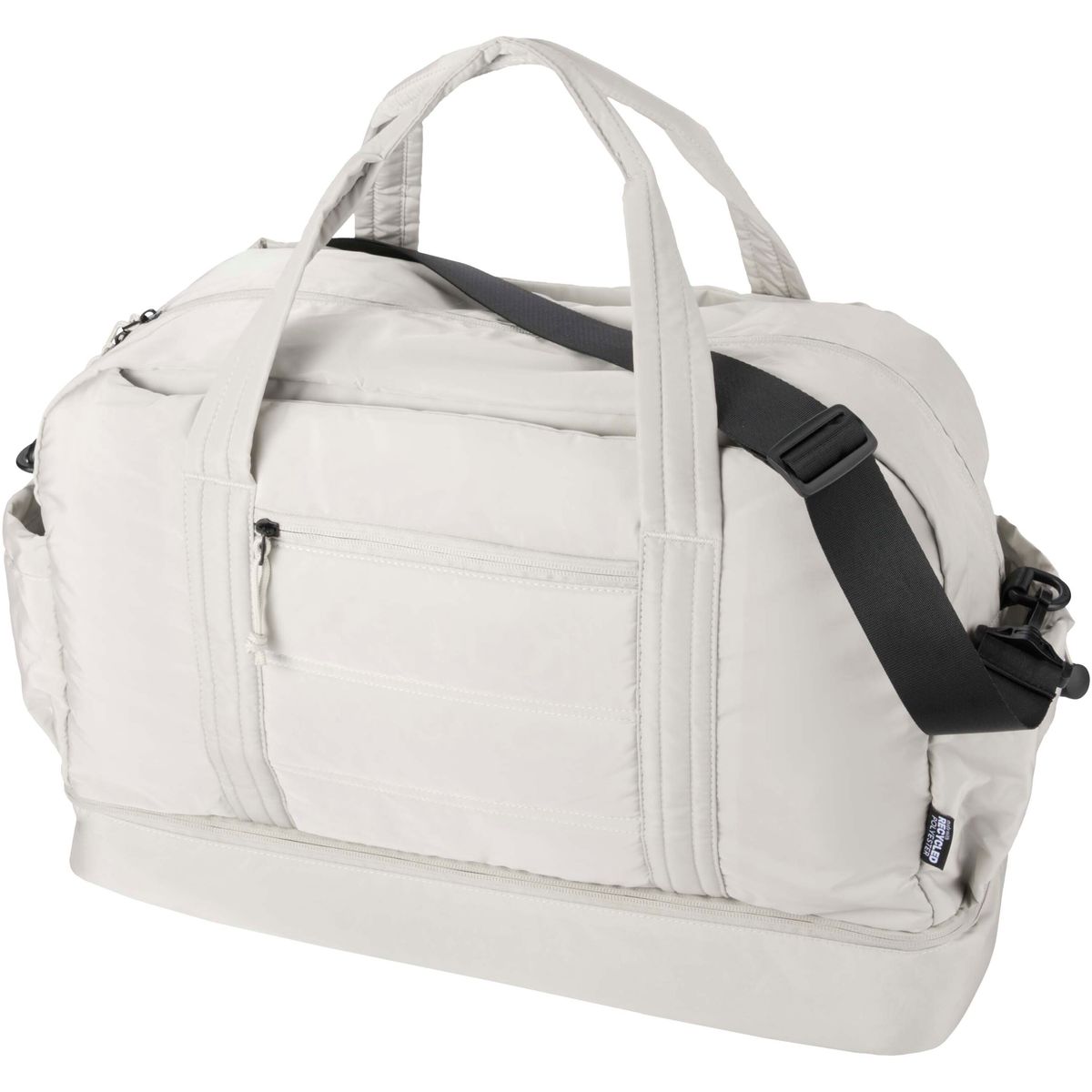Bolsas de viaje tipo duffel recicladas con compartimento inferior aislado, 30 litros