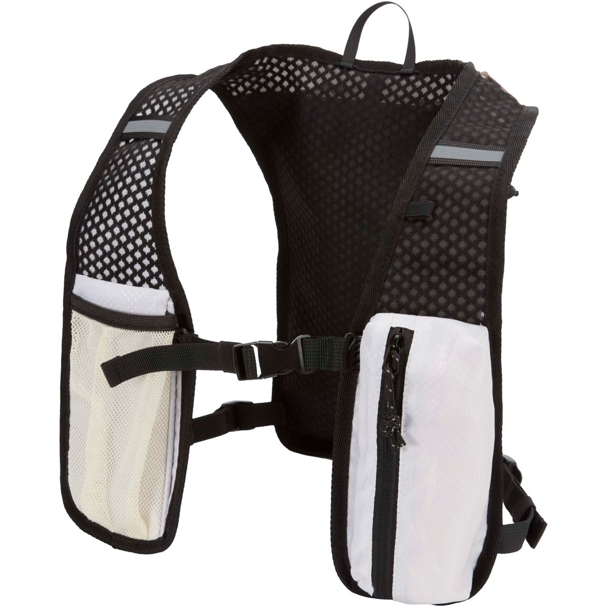 Chalecos de running reciclados con compartimento para bolsa de hidratación, 5 litros