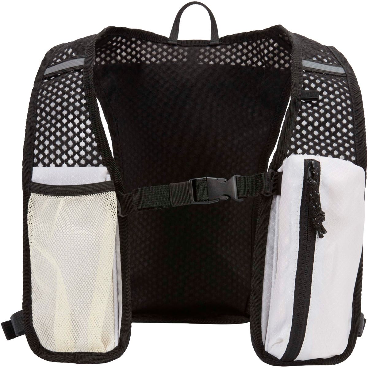 Chalecos de running reciclados con compartimento para bolsa de hidratación, 5 litros