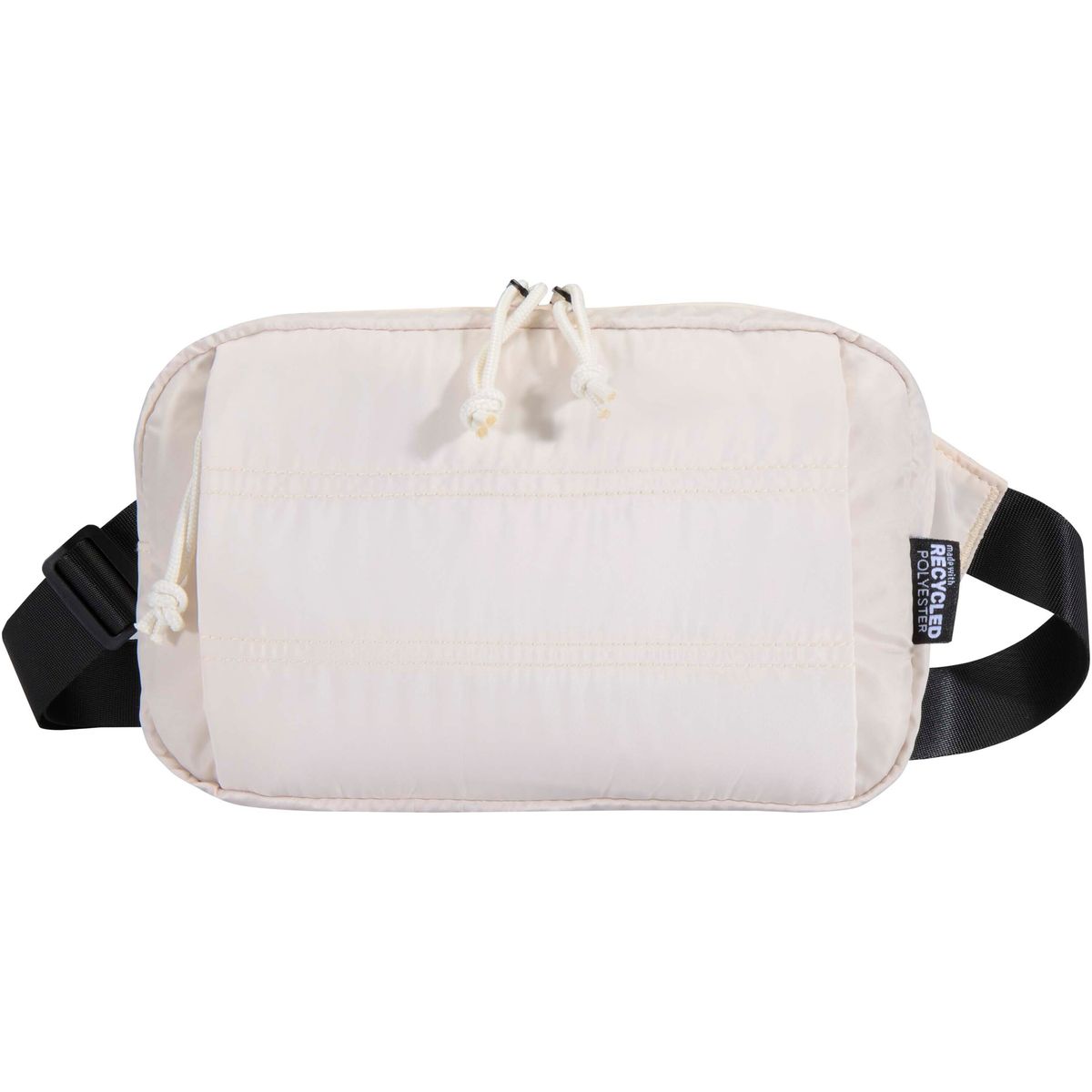 Riñoneras recicladas estilo puffer, 1,5 litros