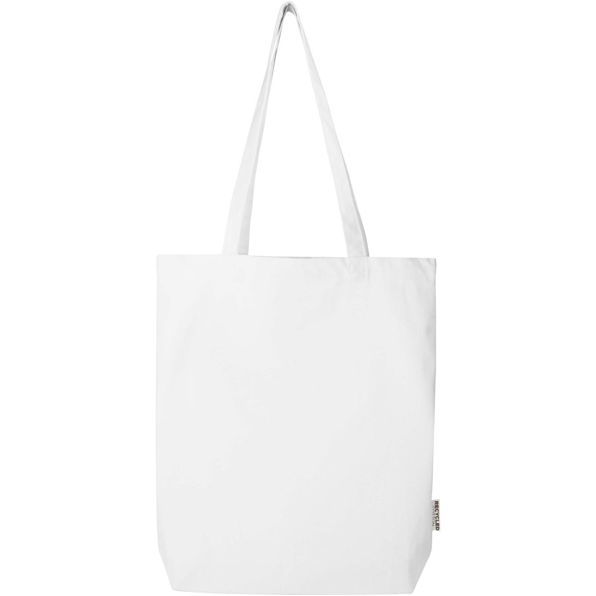 Bolsas de algodón reciclado con base ancha, 270 g/m², 10 litros