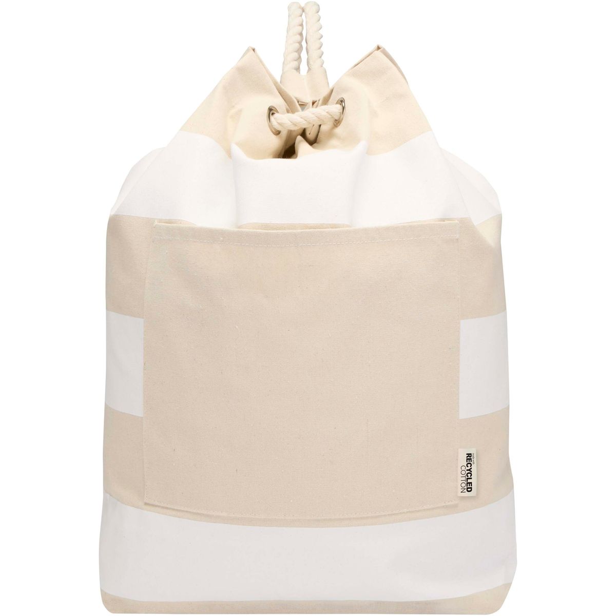 Bolsas de viaje tipo duffel de algodón reciclado de 270 g/m², 15 litros