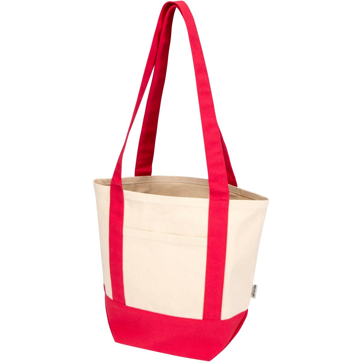 Minibolsas con asas de algodón reciclado 320 g/m²