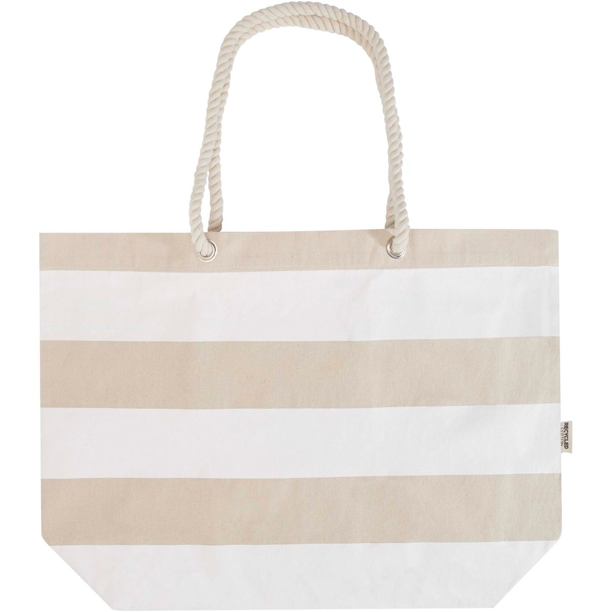 Bolsas de playa de algodón reciclado 270 g/m², 18 litros