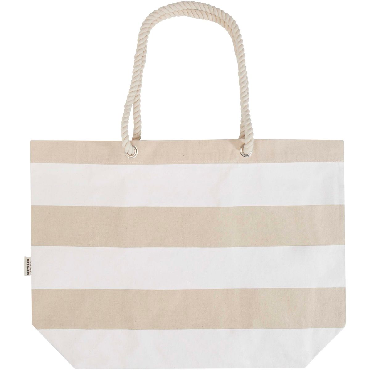 Bolsas de playa de algodón reciclado 270 g/m², 18 litros