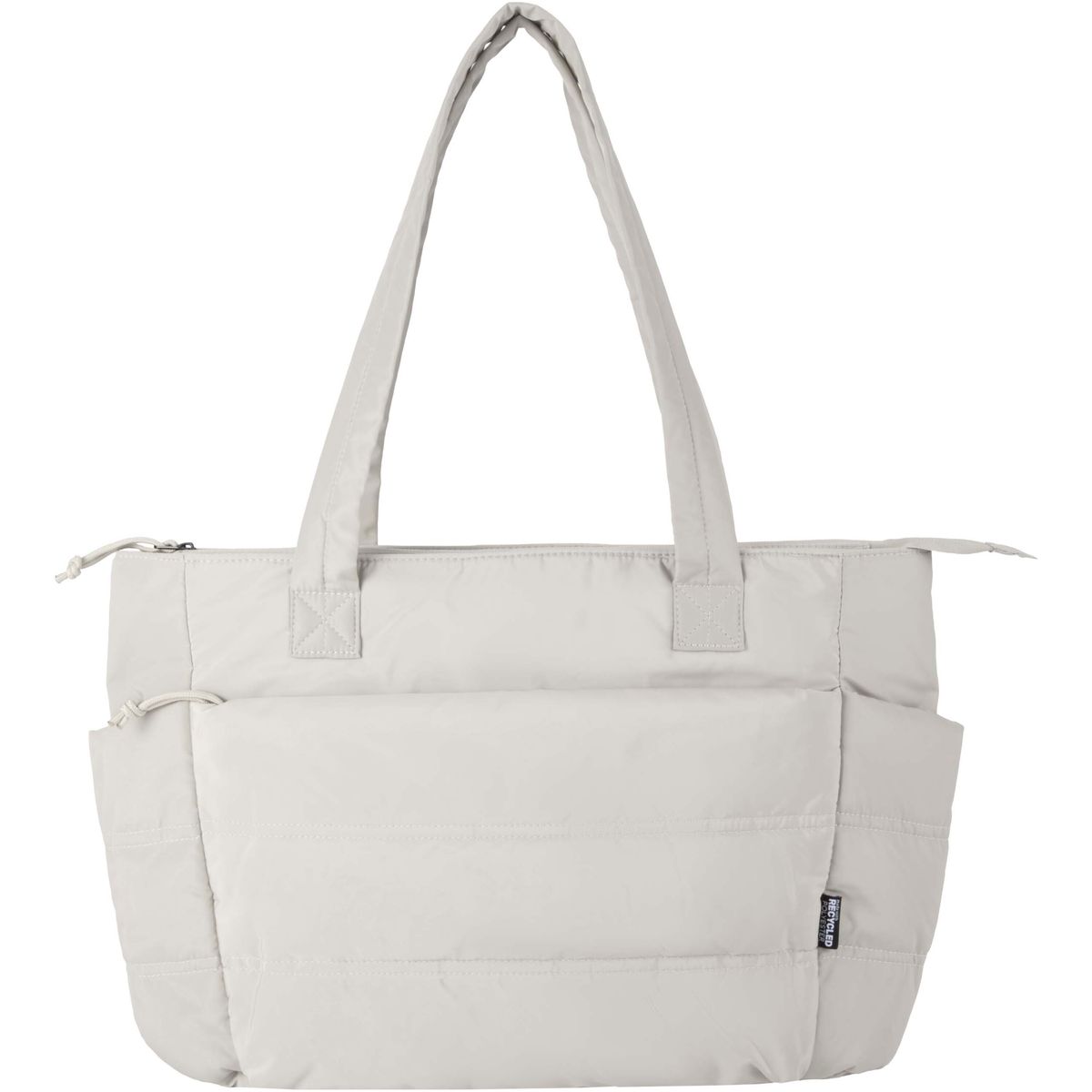 Bolsas con asas para portátil recicladas de estilo puffer, 15,6 pulgadas, 18 litros
