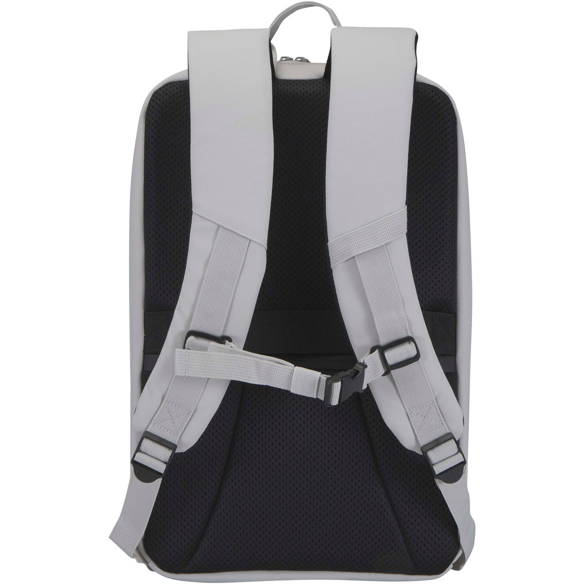 Mochilas para portátil recicladas de 15 pulgadas con apertura tipo maleta, 18 litros