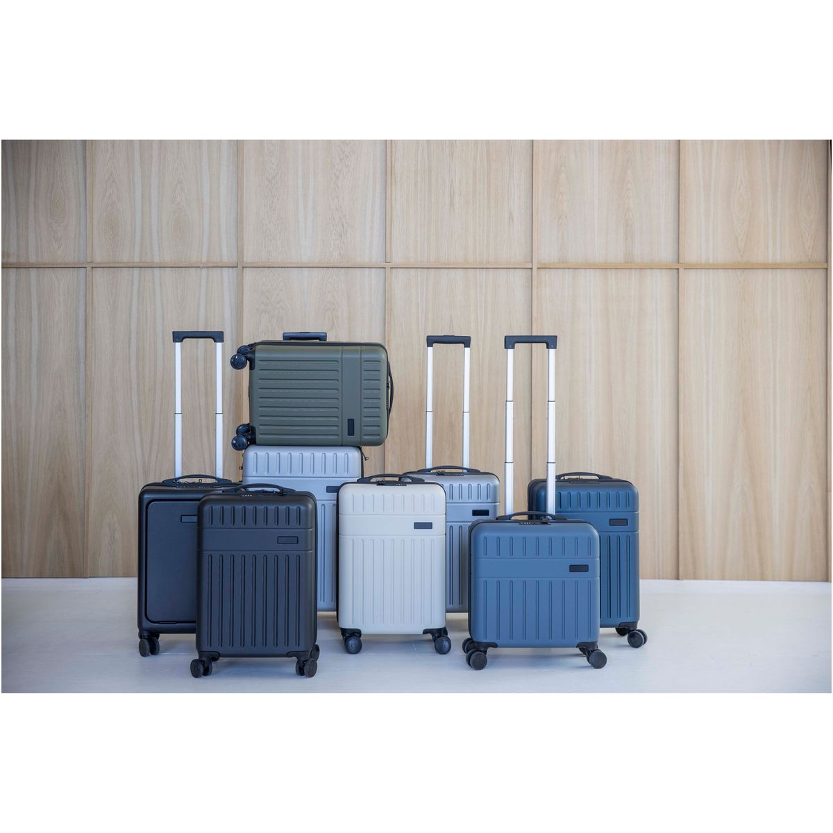 Maletas trolley para portátil recicladas de 16 pulgadas, 30 litros