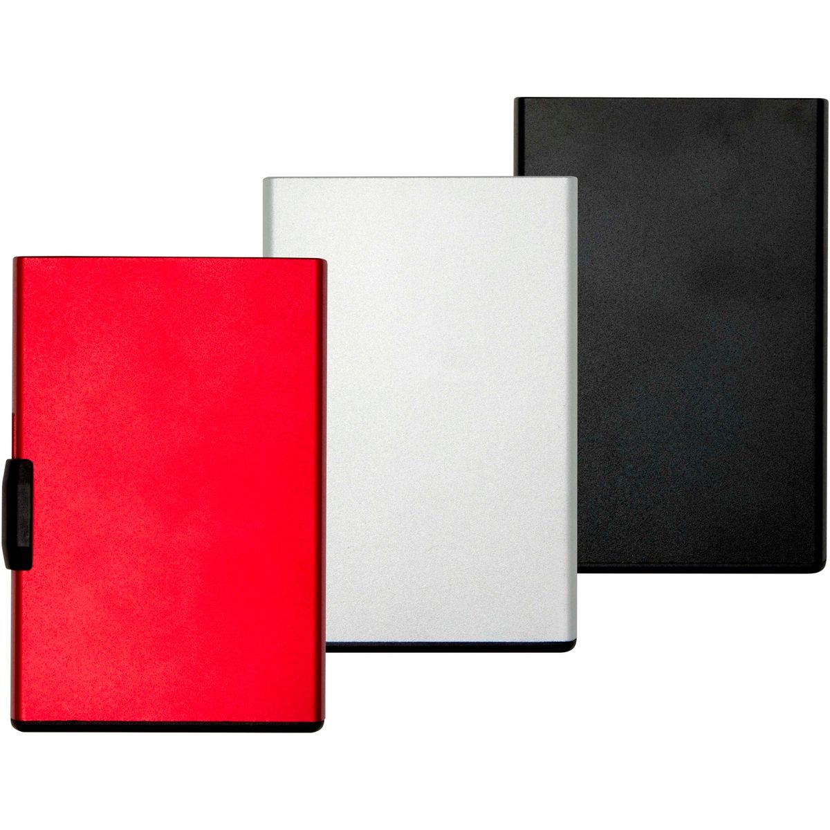 Tarjeteros RFID magnéticos reciclados para 3 tarjetas