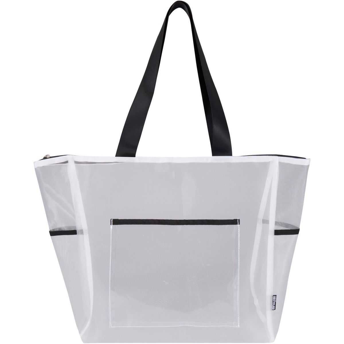 Bolsas con asas de malla reciclada con cremallera, 23 litros
