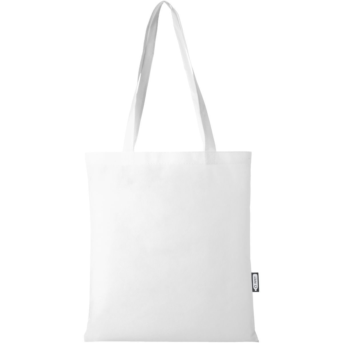 Bolsas con asas para congresos de non-woven reciclado de 80 g/m², 6 litros
