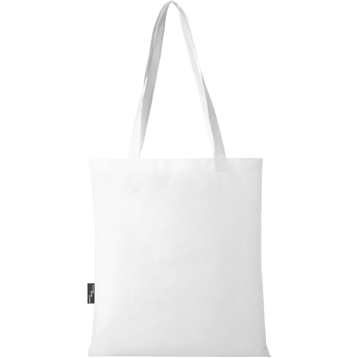 Bolsas con asas para congresos de non-woven reciclado de 80 g/m², 6 litros