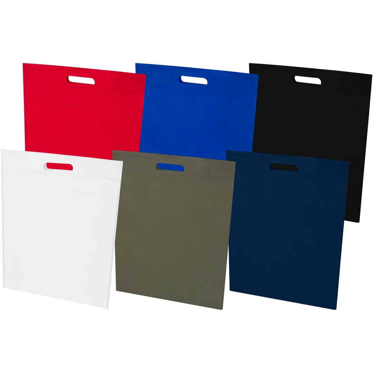 Bolsas con asas non-woven recicladas, 5 litros