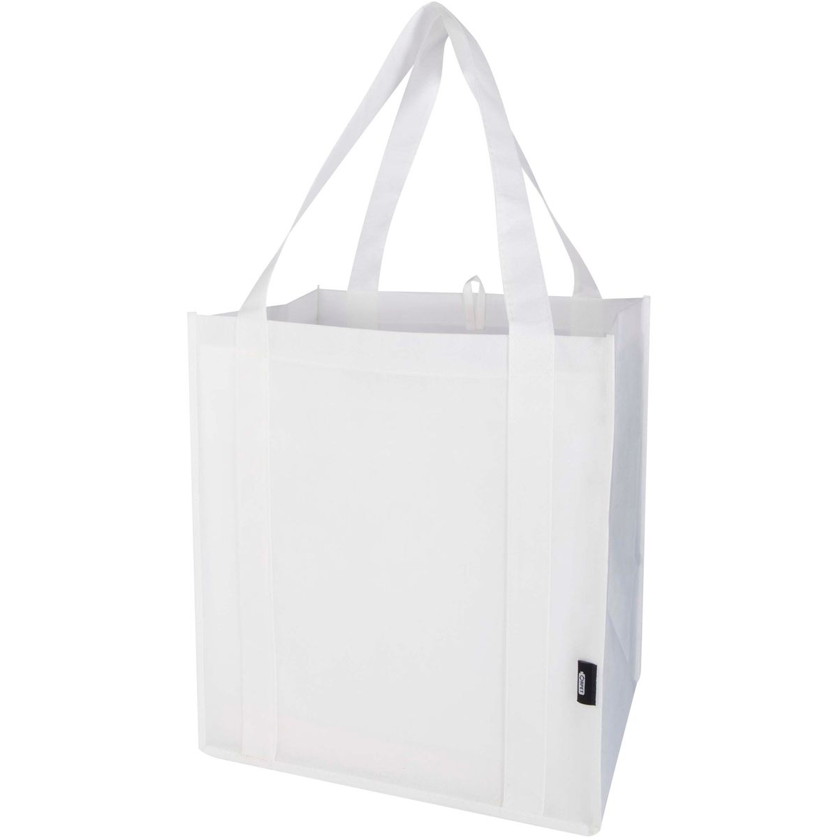 Bolsas con asas non-woven recicladas con base rígida, 29 litros