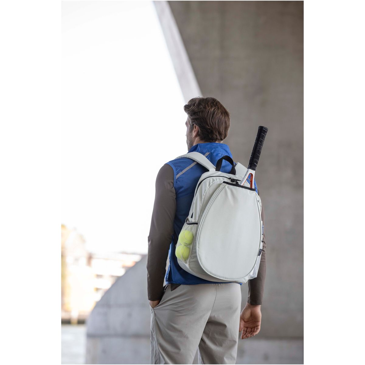 Mochilas de pádel recicladas de 15 pulgadas, 18 litros