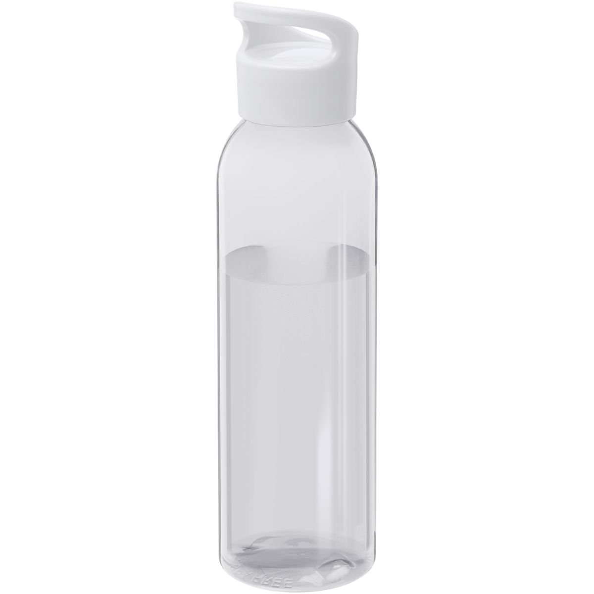 Botellas de agua de PET reciclado de 650 ml con asa en el tapón