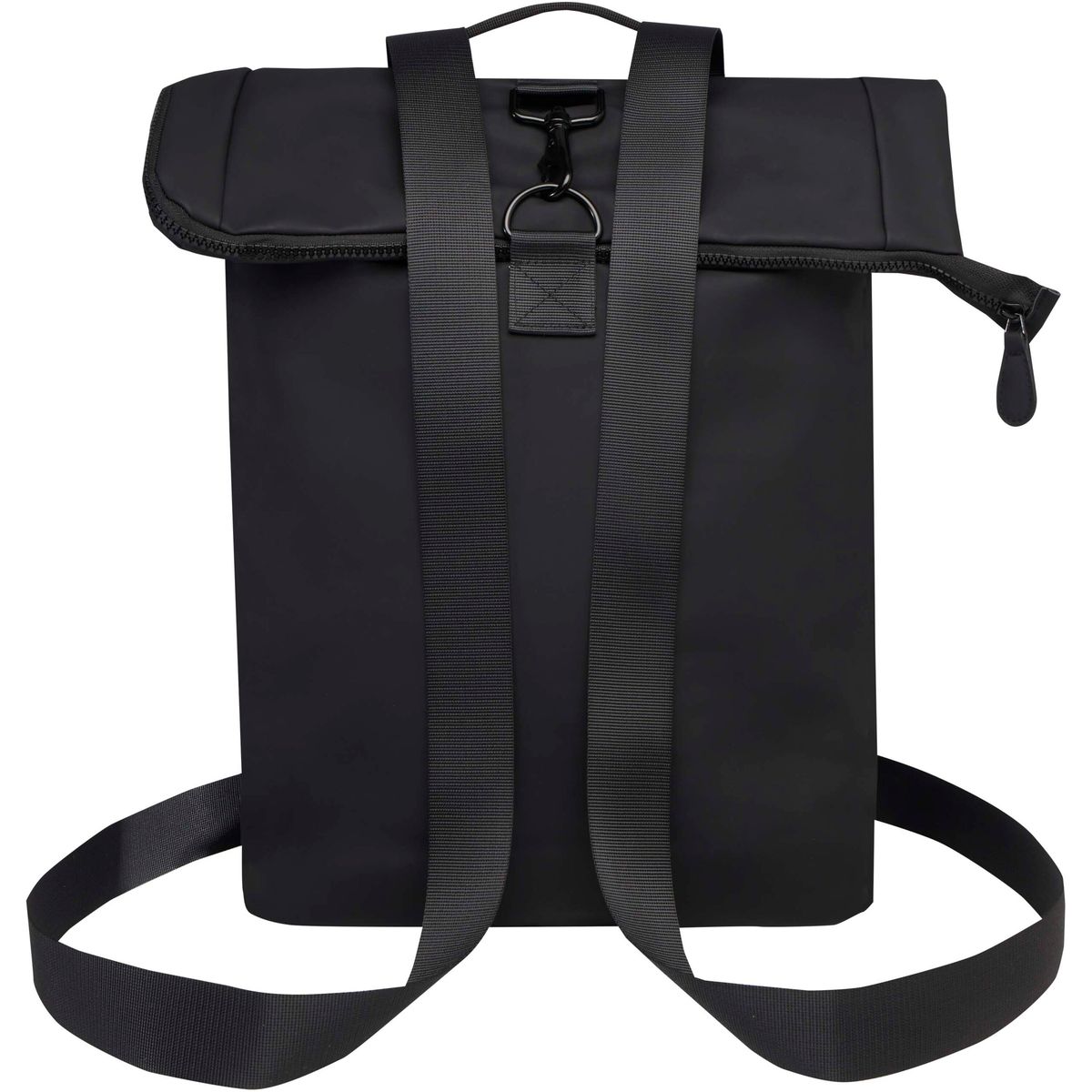 Mochilas recicladas con cierre enrollable y compartimento para tableta, 15,6 pulgadas, 12 litros